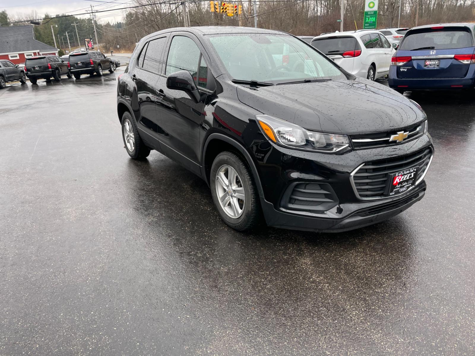 2021 Black /Black Chevrolet Trax LS FWD (KL7CJKSB1MB) with an 1.4L I4 DOHC 16V TURBO engine, 6A transmission, located at 11115 Chardon Rd. , Chardon, OH, 44024, (440) 214-9705, 41.580246, -81.241943 - This 2021 Chevrolet Trax LS FWD with a 1.4L EcoTec engine and a 6-speed automatic transmission integrates modern technology and convenience features, including Apple CarPlay, Android Auto, and a 4G LTE WIFI hotspot, offering connectivity on the go. It comes equipped with a backup camera and a 2-way - Photo #2